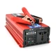 Інвертор напруги DA-2200M (DC:1100W), 12/220V з апроксимованою синусоїдою, 1 універсальна розетка, клемні дроти, Q10 - зображення 1