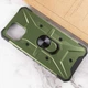 Ударостійкий чохол Epik Ring для Xiaomi Redmi A1 / A2 Зелений/Army green - зображення 4