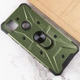 Ударостійкий чохол Epik Ring для Xiaomi Redmi 9C / 10A TPU+PC, Кільце-тримач, Зелений/Army green - зображення 4