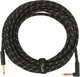 Кабель інструментальний FENDER CABLE DELUXE SERIES 25' ANGLED BLACK TWEED (228429) - изображение 2