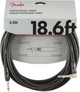 Кабель інструментальний FENDER CABLE PROFESSIONAL SERIES 18.6' ANGLED BLACK (228434) - зображення 1