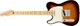 Электрогитара Fender PLAYER TELECASTER LEFT HANDED MN 3TS - изображение 2