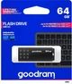 Флеш пам'ять/флешка Goodram UME3-0640K0R11 64ГБ/USB 3.0 Чорний - зображення 3