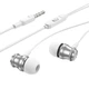 Наушники BOROFONE Platinum metal universal earphones with microphone BM75 1,2m White - изображение 3