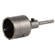 Коронка для бетона Ø65×70мм 8 зубцов + хвостовик 110 мм SDS-plus GRAD (1514365) стильная и практичная - изображение 1