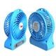 Портативний настільний міні вентилятор Home Fest Portable Mini Fan XSFS-01 USB синій - зображення 2