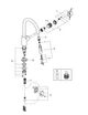 Смеситель для кухни Grohe Eurosmart Cosmopolitan с выдвижной лейкой Хром (31481001) - изображение 3