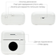 Портативный термопринтер JETIX Mini Printer с Bluetooth для печати без чернил со смартфона - изображение 10