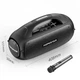 Портативная беспроводная Bluetooth колонка Hopestar A50 |BT5.1, 80W, TWS, AUX/TF/USB, 8h, IPX6| Grey - изображение 9