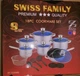 Набір посуду Swiss Family SF-1225MB із нержавіючої сталі 18 предметів - зображення 7