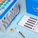 Маркеры для скетчинга Mobee 48 цветов спиртовые двухсторонние художественные маркеры - изображение 5