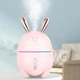 Увлажнитель и ночник с LED- подсветкой Зайка 2в1 Humidifier, Розовый - изображение 2