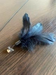 Інтерактивна іграшка для котів з пером та дзвіночком на присосці Cat Stick Sucker Black - изображение 6