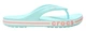 Унісекс крокси Crocs Bayaband Flip Ice Blue/Melon M5-W7 37-38р. (22,9 см) Голубий - зображення 1