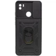 Ударостійкий чохол Camshield Serge Ring для Xiaomi Redmi A1+/Poco C50/A2+ Чорний - изображение 2