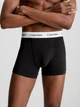 Набір трусів-боксерів чоловічих Calvin Klein Underwear 3P Trunk 0000U2662G-001 M 3 шт Чорний (5051145283365) - зображення 2