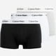 Zestaw majtek męskich typu bokserki Calvin Klein Underwear Boxer 3Pack Low Rise Trunk 0000U2664G-998 L 3 szt Czarny/Bialy/Szary (5051145736946) - obraz 1