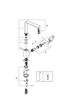 Смеситель для кухни Grohe Eurocube Хром (31255000) - изображение 3