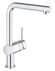 Змішувач для кухні Grohe Minta з висувною лійкою Хром (32168000) - зображення 1