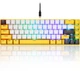 Клавиатура беспроводная Motospeed BK67 Longhua Red Bluetooth/USB Yellow (mtbk67ymr) - изображение 6