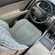 Накидка для авто з екошкіри, Сіра з подвійним сірим рядком, Преміум+, 1 передня - зображення 4
