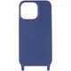 Чохол для Apple iPhone 11 (6.1") Epic TPU two straps California Темно-синій/Midnight blue - зображення 2