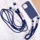Чохол для Apple iPhone 11 (6.1") Epic TPU two straps California Темно-синій/Midnight blue - зображення 6