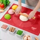 Силиконовый кондитерский коврик для раскатки теста 50х70&nbsp;см Красный - изображение 1
