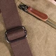 Тканевая мужская сумка из плотного текстиля 21227 Vintage Хаки - изображение 6