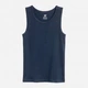 Майка бельевая хлопковая трикотажная для мальчика H&M 0200761-027 122-128 см (6-8 years) темно-синий - изображение 1
