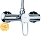 Смеситель для душа душевой для ванной комнаты HK Ø35 AQUATICA HK-1D130C (9732300) (OPT-7471) - изображение 1