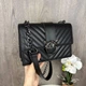 Модная женская сумочка клатч Pinko стёганая черная мини сумка для вечернего выхода и праздничного образа - изображение 2