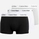 Набір трусів шорти Calvin Klein Underwear Boxer Calvin Klein 3Pack Low Rise Trunk 0000U2664G-998 S 3 шт Чорний/Білий/Сірий (5051145736960) - зображення 1