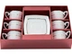 Набор для кофе фарфор Interos 12 пр. 90 мл Снежная Королева П/У S506707-AGIFT 0006731 - изображение 3