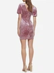 Платье вечернее короткое женское Guess 609286060 6 Розовое (1159782806) - изображение 2