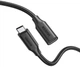 Przedłużacz Ugreen US353 USB 3.1 Gen 2 Type-C M-F 20V/5A 100W 10Gbps 1 m Czarny (6957303813872) - obraz 3