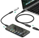 Przedłużacz Ugreen US353 USB 3.1 Gen 2 Type-C M-F 20V/5A 100W 10Gbps 1 m Czarny (6957303813872) - obraz 5