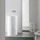 Умивальник окремо стоячий Nic Design Ovvio 45х85 см без переливу, зі зливом в підлогу, Fard глянець (001453072) - зображення 2
