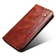 Чехол-книжка с кармашками UniCase Leather Wallet для Honor 90 - Brown - изображение 5