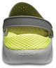 Унісекс крокси Crocs LiteRide Clog Grey/LightGreen M10-W12 42-43р. (27,2 см) Сірий із зеленим - зображення 5