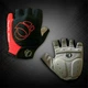 Перчатки велосипедные Pearl Izumi гелевые беспалые вело велоперчатки Black-Red M - изображение 1