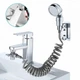 Душевая система на умывальник душ с переключателем на кран UKC Modified Faucet With external Shower - изображение 1