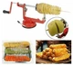 Машинка для резки картофеля спиралью SPIRAL POTATO SLICER аппарат для нарезки картофеля для чипсов - изображение 4