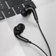 Навушники Вакуумні Borofone BM80 Pro Elegant wire-controlled з мікрофоном Black - изображение 4