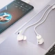 Навушники Вакуумні Borofone BM80 Pro Elegant Type-C Digital-to-Analog Converter (DAC) White - зображення 3
