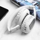 Наушники беспроводные Bluetooth c микрофоном HOCO Brilliant Sound W23 |BT5.0, 8h, MicroSD, AUX| white - изображение 4