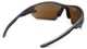 Защитные очки Venture Gear Tactical Semtex 2.0 Gun Metal (bronze) Anti-Fog, коричневые в оправе цвета "тёмный металлик" - изображение 4