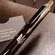 Ручка шариковая Parker IM 17 UKRAINE Black GT BP Трезубец (22032_TR) - изображение 3