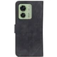 Чохол-книжка з застібкою KHAZNEH Retro Wallet для Motorola Edge 40 - Black - зображення 6