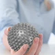 Массажный мяч с шипами Springos Spike Ball 9.5 см FA0048 - изображение 2